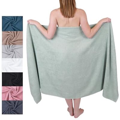 Betz Toalha de casa de banho XXL 100% algodão 100x200 cm Jade Betz Toalha de casa de banho XXL 100% algodão 100x200 cm Jade