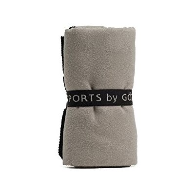 Gözze Toalha desportiva absorvente, muito macia, fibra sintética, 50 x 100 cm, castanho Topo Gözze Toalha desportiva absorvente, muito macia, fibra sintética, 50 x 100 cm, castanho Topo