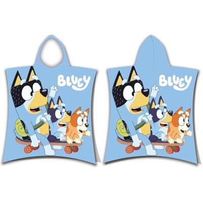 Bluey Poncho - 50 x 115 cm - Algodão - Poncho Bluey Poncho - 50 x 115 cm - Algodão - Poncho