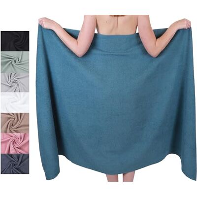 Betz Toalha de banho XXL , 100% algodão, 100 x 200 cm, azul pomba Betz Toalha de banho XXL , 100% algodão, 100 x 200 cm, azul pomba