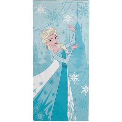 Jay Franco Toalha de praia para crianças Disney Frozen 100% algodão 71 x 147 cm. Toalha de banho, piscina e viagem super macia. Produto com licença oficial. Azul Jay Franco Toalha de praia para crianças Disney Frozen 100% algodão 71 x 147 cm. Toalha de banho, piscina e viagem super macia. Produto com licença oficial. Azul