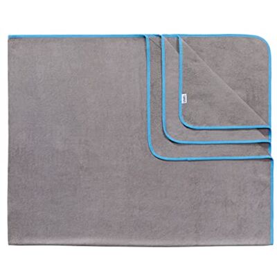 Sowel ® Toalha de praia XXL, 200 x 160 cm, 100% algodão orgânico, toalha de banho grande para casais e famílias, homem e mulher Sowel ® Toalha de praia XXL, 200 x 160 cm, 100% algodão orgânico, toalha de banho grande para casais e famílias, homem e mulher