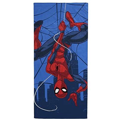 Jay Franco Marvel o homem aranha oi vizinho toalha de praia 71 cm x 147 cm 100 % algodão Jay Franco Marvel o homem aranha oi vizinho toalha de praia 71 cm x 147 cm 100 % algodão