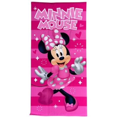 Cartoon Toalha de praia para menina Minnie Mouse 70 x 140 cm toalha microfibra 100 % poliéster secagem rápida toalha praia piscina rosa Disney ideia presente Minnie Cartoon Toalha de praia para menina Minnie Mouse 70 x 140 cm toalha microfibra 100 % poliéster secagem rápida toalha praia piscina rosa Disney ideia presente Minnie
