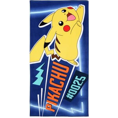 Cartoon Toalha de praia Pokémon Pikachu 70 x 140 cm toalha de algodão macio absorvente ideia presente crianças e fãs Pokémon Cartoon Toalha de praia Pokémon Pikachu 70 x 140 cm toalha de algodão macio absorvente ideia presente crianças e fãs Pokémon