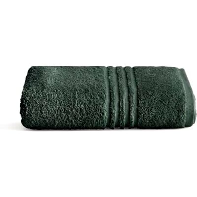 BOHEME Toalha de Banho Premium 700 g/m² Verde Escuro 100x150 cm 100% Algodão Macio e Absorvente Secagem Rápida Laváveis na Máquina Ideais para Uso Diário 100% algodón 700 g/m². Suave, absorbente, de secado rápido y lavable a máquina. BOHEME Toalha de Banho Premium 700 g/m² Verde Escuro 100x150 cm 100% Algodão Macio e Absorvente Secagem Rápida Laváveis na Máquina Ideais para Uso Diário 100% algodón 700 g/m². Suave, absorbente, de secado rápido y lavable a máquina.