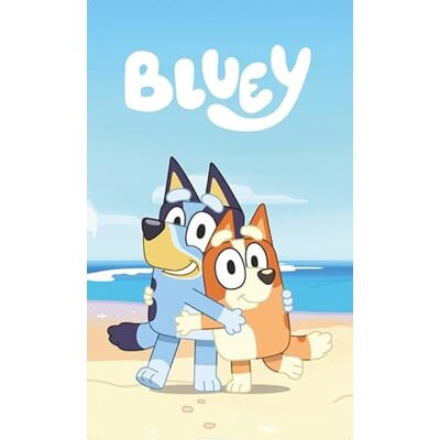 Toalha de praia de algodão Bluey - 70x140cm - Toalha de praia Toalha de praia de algodão Bluey - 70x140cm - Toalha de praia