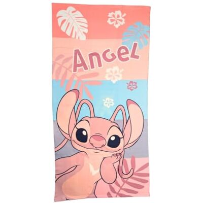 My sweety pop Toalha de praia Stitch para crianças, 70 x 140 cm, 100% poliéster, para férias, ideia de presente (Stitch, rosa), azul My sweety pop Toalha de praia Stitch para crianças, 70 x 140 cm, 100% poliéster, para férias, ideia de presente (Stitch, rosa), azul