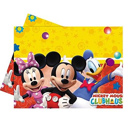 Disney Perona Toalha de mesa de plástico 120 x 180 cm, Mickey Mouse (50866) Disney Perona Toalha de mesa de plástico 120 x 180 cm, Mickey Mouse (50866)