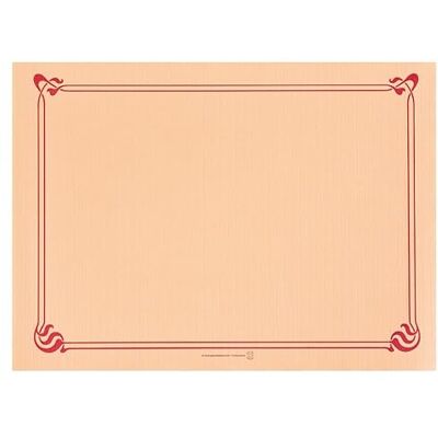 Garcia de Pou García de Pou Mantelines, Salmão, 30 x 30 x 30 cm, 500 Garcia de Pou García de Pou Mantelines, Salmão, 30 x 30 x 30 cm, 500