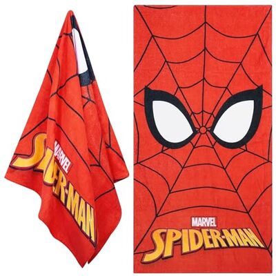 Disney Stitch Toalhas de banho menina menino secagem rápida toalha piscina toalhas algodão chuveiro praia natação 140 x 70 cm viagens acessórios (vermelho Spiderman) Disney Stitch Toalhas de banho menina menino secagem rápida toalha piscina toalhas algodão chuveiro praia natação 140 x 70 cm viagens acessórios (vermelho Spiderman)