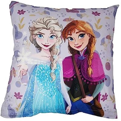 Theonoi Capa de almofada para crianças, fronha decorativa de almofada de 40 x 40 cm, sem enchimento, sem almofada de algodão, Frozen 02 A1 Theonoi Capa de almofada para crianças, fronha decorativa de almofada de 40 x 40 cm, sem enchimento, sem almofada de algodão, Frozen 02 A1