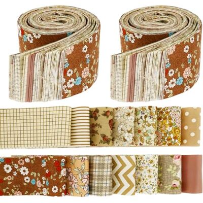 SUPPUIMNT 84/80 peças de tecido Jelly Roll para trabalhos manuais e costura, algodão macio, tecido de colcha, respirável, cor brilhante, rolo de gelatina para cobertores, bolsa de estofados, artesanato SUPPUIMNT 84/80 peças de tecido Jelly Roll para trabalhos manuais e costura, algodão macio, tecido de colcha, respirável, cor brilhante, rolo de gelatina para cobertores, bolsa de estofados, artesanato