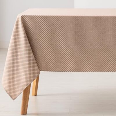 GAMUSI - Mantel antimanchas - 140x240 - Taupe - Tablecloth GAMUSI - Mantel antimanchas - 140x240 - Taupe - Tablecloth