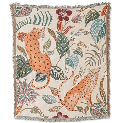 LumiSyne Cobertor de Dupla Face Manta de Algodão Tecida com Borlas Selva Estilo Boémio Tapeçaria Xaile Decorativo Mantas para Sofá Cama Cadeira Campismo Toalhas de Mesa Tapete 160x130cm LumiSyne Cobertor de Dupla Face Manta de Algodão Tecida com Borlas Selva Estilo Boémio Tapeçaria Xaile Decorativo Mantas para Sofá Cama Cadeira Campismo Toalhas de Mesa Tapete 160x130cm