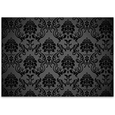 younikat 100 toalhas individuais ornamento preto I DIN A3 quadrado I toalha de mesa individual de papel em preto, elegante I toalha de mesa individual descartável dv008 younikat 100 toalhas individuais ornamento preto I DIN A3 quadrado I toalha de mesa individual de papel em preto, elegante I toalha de mesa individual descartável dv008