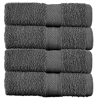 SweetNeedle Sweet Needle Pacote de 4 toalhas de banho grandes, cor de carvão, (70 x 140 cm), 100 % algodão, luxuosas, ultramacias, muito absorventes para casa de banho, chuveiro, praia e uso diário SweetNeedle Sweet Needle Pacote de 4 toalhas de banho grandes, cor de carvão, (70 x 140 cm), 100 % algodão, luxuosas, ultramacias, muito absorventes para casa de banho, chuveiro, praia e uso diário