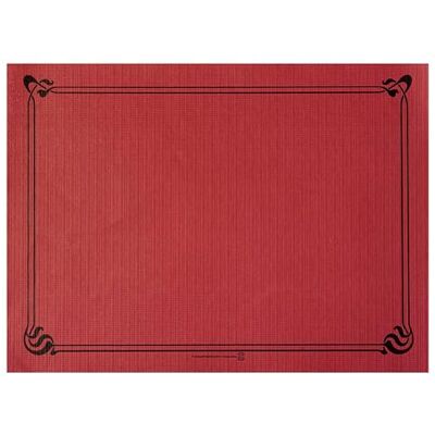 Garcia de Pou Individuais de mesa, bordô, 30 x 30 x 30 cm, 500 Garcia de Pou Individuais de mesa, bordô, 30 x 30 x 30 cm, 500