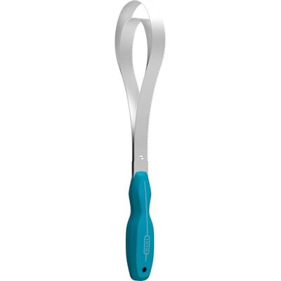 Wahl Folha profissional de higiene de metal equino para animais (#) descascador de pelo de cavalo com aderência ergonómica turquesa Wahl Folha profissional de higiene de metal equino para animais (#) descascador de pelo de cavalo com aderência ergonómica turquesa