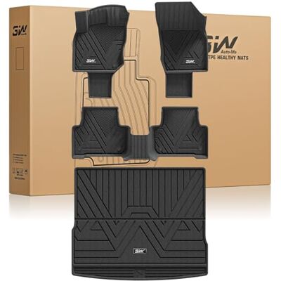 3W Tapetes de carro e carteira compatíveis com Volkswagen Tiguan 3 2025 Não é adequado para PHEV, para Volkswagen sem amplificador, ajuste à medida em 3D, adequado para cães, resistente à água 3W Tapetes de carro e carteira compatíveis com Volkswagen Tiguan 3 2025 Não é adequado para PHEV, para Volkswagen sem amplificador, ajuste à medida em 3D, adequado para cães, resistente à água