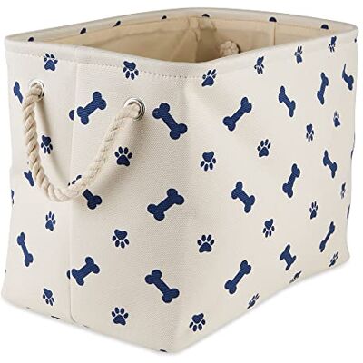 Bone Dry DII Cesto de armazenamento para brinquedos de animais de estimação, para decoração de casa e uso diário. Bone Dry DII Cesto de armazenamento para brinquedos de animais de estimação, para decoração de casa e uso diário.