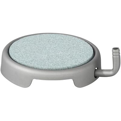 Measury Pedra de bolhas para aquário, pedra de ar aquário 58 mm, difusor de ar aquário de aço inoxidável Measury Pedra de bolhas para aquário, pedra de ar aquário 58 mm, difusor de ar aquário de aço inoxidável