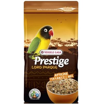 Versele-Laga Prestige Loro Parque African Parakeet Mix 1 kg Alimento seco para periquitos africanos, para uma alimentação equilibrada e rica em nutrientes, mistura de sementes Versele-Laga Prestige Loro Parque African Parakeet Mix 1 kg Alimento seco para periquitos africanos, para uma alimentação equilibrada e rica em nutrientes, mistura de sementes