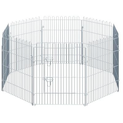 PawHut Parque para animais de estimação cerca de correr, 8 cercas, 63 x 76 cm, porta de treino cães PawHut Parque para animais de estimação cerca de correr, 8 cercas, 63 x 76 cm, porta de treino cães
