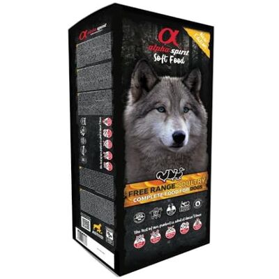 Alpha Canine Adult Ave Corral semi-humidade, caixa 9 kg Alpha Canine Adult Ave Corral semi-humidade, caixa 9 kg