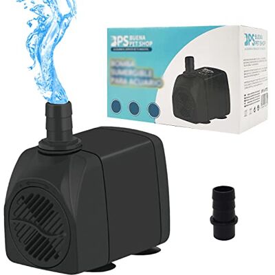 BPS BUENA PET SHOP BPS Bomba Submergível para Aquário Bomba Filtro para Tanque de Peixes Bomba Submersível (15W) BPS-6172 BPS BUENA PET SHOP BPS Bomba Submergível para Aquário Bomba Filtro para Tanque de Peixes Bomba Submersível (15W) BPS-6172