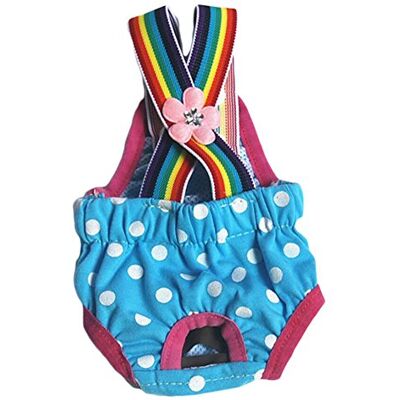 Diyafas Pontos cães higiene calças sanitárias menstruais cuecas físicas da fralda Diyafas Pontos cães higiene calças sanitárias menstruais cuecas físicas da fralda