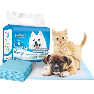 Nobleza 100 x Tapetes absorventes para cães, alfombrilla higiénica de treinamento para cães. Ultraabsorvente 60cm*40cm. Nobleza 100 x Tapetes absorventes para cães, alfombrilla higiénica de treinamento para cães. Ultraabsorvente 60cm*40cm.