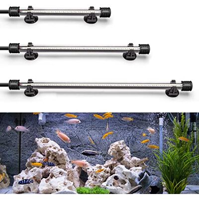 Nobleza Luz LED de Aquário, Lâmpada de Iluminação de Plantas de Aquário com Diferentes Comprimentos de Voltagem (1.5W 30cm, Luz Branca) Nobleza Luz LED de Aquário, Lâmpada de Iluminação de Plantas de Aquário com Diferentes Comprimentos de Voltagem (1.5W 30cm, Luz Branca)