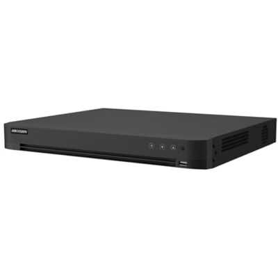 Hikvision Gravador DVR 5 em 1 gama Pro 16/24 canais IP 3K preto Hikvision Gravador DVR 5 em 1 gama Pro 16/24 canais IP 3K preto