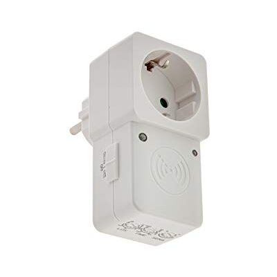 HUBER Motion 21HF Detector de movimento por radar tomada de 180° para tomada de corrente I 230 V / 1200 W sensor de movimento LED adequado com um alcance de até 8 m I sensor crepuscular HUBER Motion 21HF Detector de movimento por radar tomada de 180° para tomada de corrente I 230 V / 1200 W sensor de movimento LED adequado com um alcance de até 8 m I sensor crepuscular