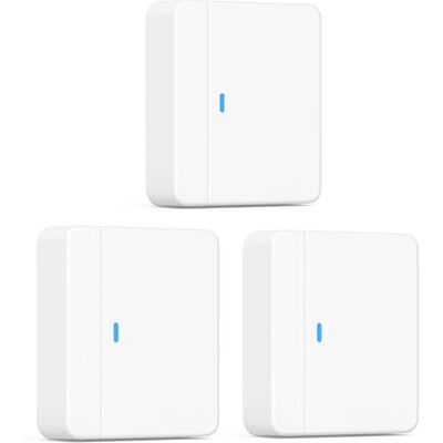 X-Sense Sensor de portas e janelas inteligente, , 3 unidades Controlo de portas e janelas, bateria substituível X-Sense Sensor de portas e janelas inteligente, , 3 unidades Controlo de portas e janelas, bateria substituível