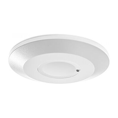 HUBER Motion 35HF Detector de movimento por radar de 360° para uso interno, especialmente plano, detetor de movimento para montagem no teto, IP20 I 230 V, adequado para LED, tecnologia de 3 fios HUBER Motion 35HF Detector de movimento por radar de 360° para uso interno, especialmente plano, detetor de movimento para montagem no teto, IP20 I 230 V, adequado para LED, tecnologia de 3 fios