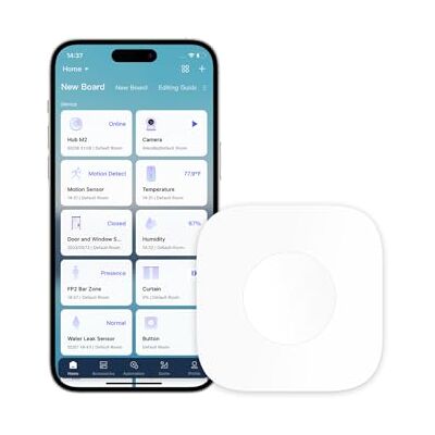 Aqara Botão sem fios individual, requer HUB, conexão Zigbee, botão de controlo versátil de 3 vias para dispositivos domésticos inteligentes, compatível com Apple HomeKit e IFTTT Botón de Control Versátil de 3 vías para Dispositivos Domésticos Inteligen Aqara Botão sem fios individual, requer HUB, conexão Zigbee, botão de controlo versátil de 3 vias para dispositivos domésticos inteligentes, compatível com Apple HomeKit e IFTTT Botón de Control Versátil de 3 vías para Dispositivos Domésticos Inteligen