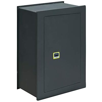 ARREGUI Ideal 10 cofre de embutir na parede com fechadura de chave, caixa de segurança para casa e negócios, fácil de usar, alto nível de segurança, 52 x 36 x 22 cm, 27 L ARREGUI Ideal 10 cofre de embutir na parede com fechadura de chave, caixa de segurança para casa e negócios, fácil de usar, alto nível de segurança, 52 x 36 x 22 cm, 27 L