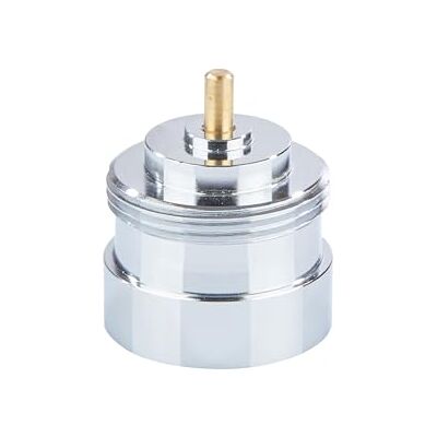 ET - EUROTRONIC Technology GmbH Eurotronic Orkli, adaptador metálico para termostatos de radiador, termostato de radiador, longa duração, adaptador de válvula de radiador, material: latão. ET - EUROTRONIC Technology GmbH Eurotronic Orkli, adaptador metálico para termostatos de radiador, termostato de radiador, longa duração, adaptador de válvula de radiador, material: latão.