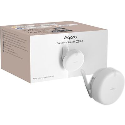 Aqara Sensor de presença FP2 Suporte, mmWave Radar sensor de movimento, deteção de quedas e várias pessoas, compatível com HomeKit, Alexa, Google Home e Home Assistant Aqara Sensor de presença FP2 Suporte, mmWave Radar sensor de movimento, deteção de quedas e várias pessoas, compatível com HomeKit, Alexa, Google Home e Home Assistant