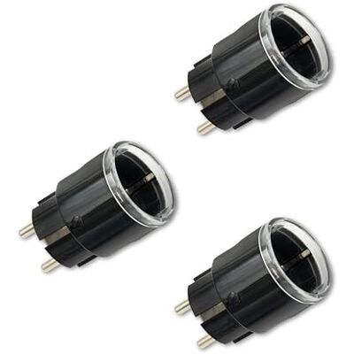Shelly Plug S Gen3 preto, tomada inteligente WiFi, medição de potência, 12 A, 2500 W, temporizador, tomada certificada mate, aquecimento e refrigeração, Alexa e Google, não requer concentrador Shelly Plug S Gen3 preto, tomada inteligente WiFi, medição de potência, 12 A, 2500 W, temporizador, tomada certificada mate, aquecimento e refrigeração, Alexa e Google, não requer concentrador