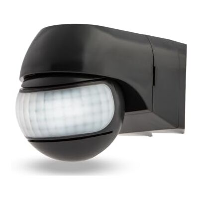 HUBER Motion 3LV Detector de movimento por infravermelhos (ângulo de 220°, IP44, 12-24 V, CA CC, potencial de contacto livre, detetor de movimento adequado para LED, ajustável horizontal/verticalmente HUBER Motion 3LV Detector de movimento por infravermelhos (ângulo de 220°, IP44, 12-24 V, CA CC, potencial de contacto livre, detetor de movimento adequado para LED, ajustável horizontal/verticalmente