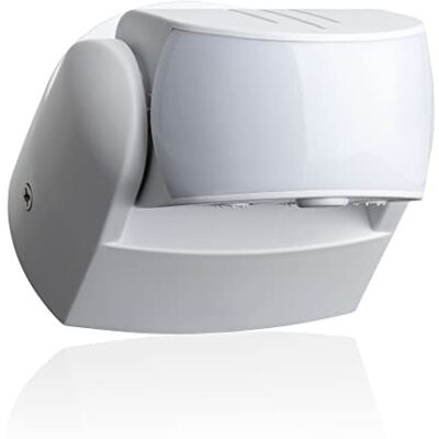 SEBSON Detector de movimento exterior IP65, sensor HF, LED adequado SEBSON Detector de movimento exterior IP65, sensor HF, LED adequado