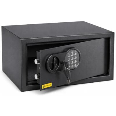 HomeSafe HV24E Cofre com Código Digital 20x44x38cm (AxLxP) Para Segurança em Casa, Escritório, Documentos, Hotéis, Poupanças HomeSafe HV24E Cofre com Código Digital 20x44x38cm (AxLxP) Para Segurança em Casa, Escritório, Documentos, Hotéis, Poupanças