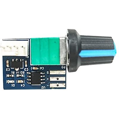 DONGKER Regulador de velocidade do ventilador, controlo de ventilador PWM, CC 12 V, 4 cabos, termostato PWM, regulador de velocidade com interruptor DONGKER Regulador de velocidade do ventilador, controlo de ventilador PWM, CC 12 V, 4 cabos, termostato PWM, regulador de velocidade com interruptor