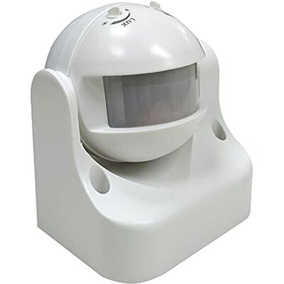 LED ATOMANT Detector de movimento infravermelhos e sensor lúminico Alcance 6 m, ângulo de deteção de 180º LED ATOMANT Detector de movimento infravermelhos e sensor lúminico Alcance 6 m, ângulo de deteção de 180º