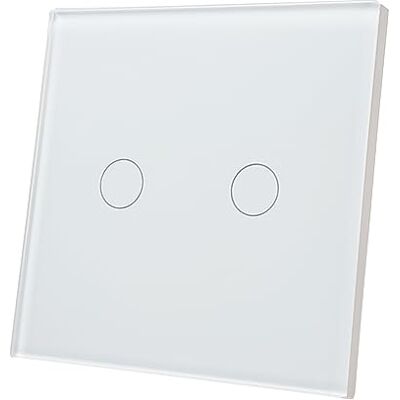 LED ATOMANT Interruptor de vidro ZigBee 3.0 2 vias requer HUB App Smart Life/Tuya LED ATOMANT Interruptor de vidro ZigBee 3.0 2 vias requer HUB App Smart Life/Tuya