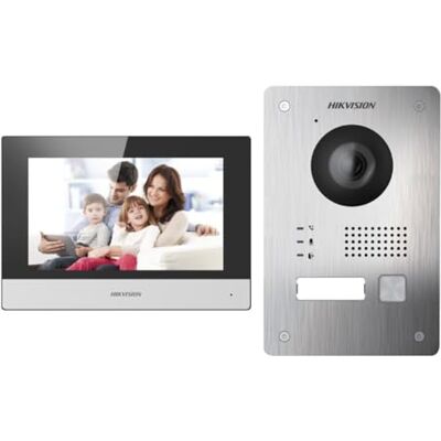 Hikvision Porta-moedas IP 2MP 1 botão IP65 Hikvision Porta-moedas IP 2MP 1 botão IP65