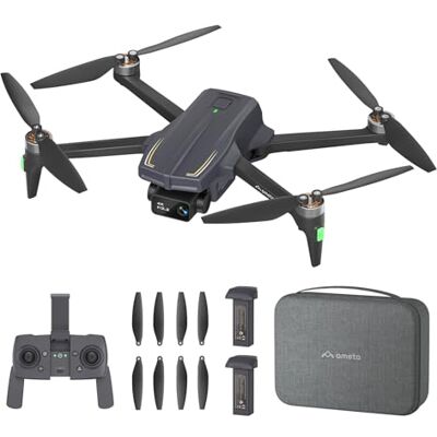 Ameta S20 Pro Dron com câmara 4K, drone GPS para adultos e crianças Retorno automático, 50 minutos de voo, mini, segue-me, modos inteligentes, controlo de gestos, menos de 249 g Ameta S20 Pro Dron com câmara 4K, drone GPS para adultos e crianças Retorno automático, 50 minutos de voo, mini, segue-me, modos inteligentes, controlo de gestos, menos de 249 g